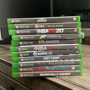 Xbox One Game Bundle of 11 video games